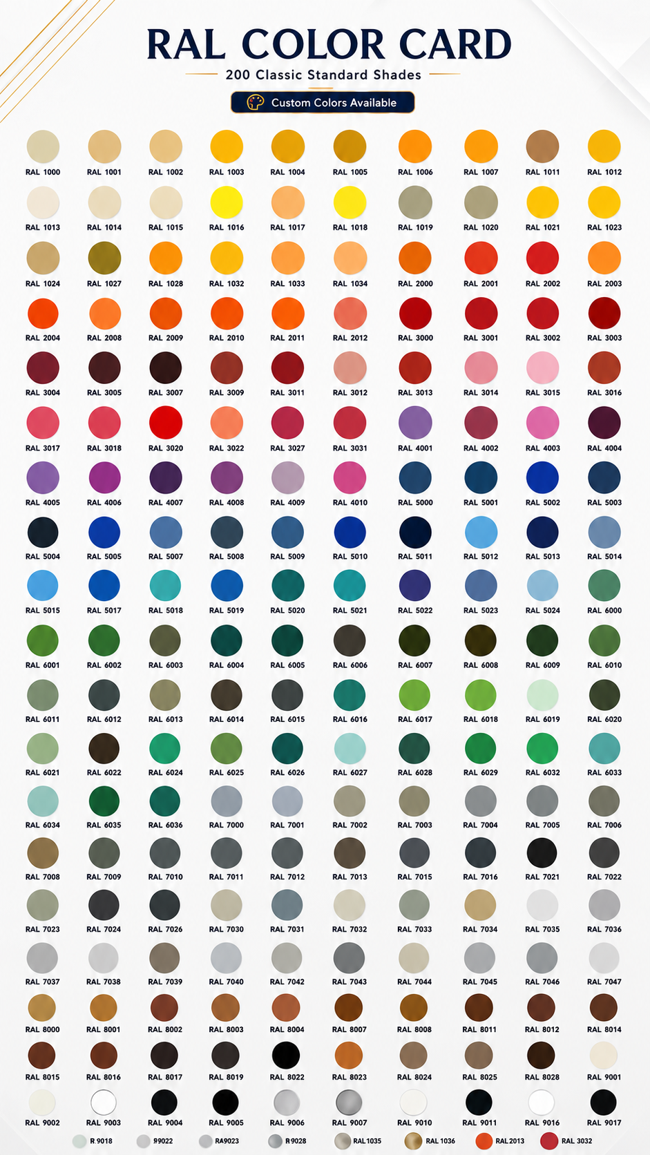 Custom Colors