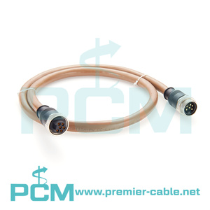 CC-Link 7/8 ''6 pines macho a hembra Cable de extensión blindado para automatización Red industrial Servo Robot Control Sistema de tráfico - Product Image 2