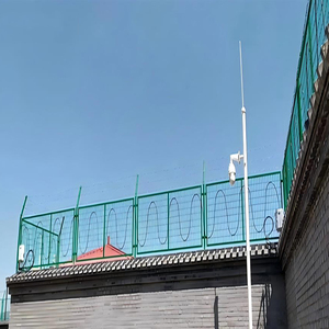 Sistema de alarma de intrusión de zona de defensa simple y doble de 200m Sistema de alarma antirrobo perimetral - Product Image 1
