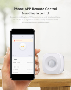 Sensor de cuerpo humano inalámbrico con WiFi, Sensor de movimiento PIR, Zigbee, aplicación Tuya Smart Life - Product Image 4