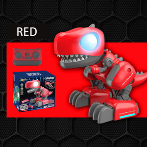 Tarama sürgülü mod LED ışıkları ve ses efektleri ile RC çocuk dinozor Robot DIY kök bina kiti birleştirin ve kontrol - Product Image 2