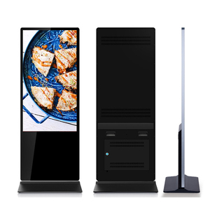 Reproductor de señalización Digital de pie, Panel de visualización de pantalla de publicidad de vídeo, quiosco LCD inteligente para interiores 4K, tótem Digital Android - Product Image 1