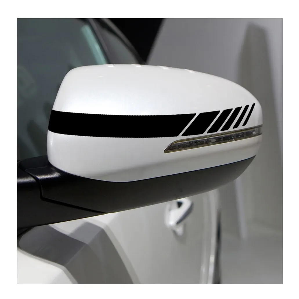 Adesivos de decalque para retrovisor de carro, acessórios de carros engraçados de decoração de espelho de carro