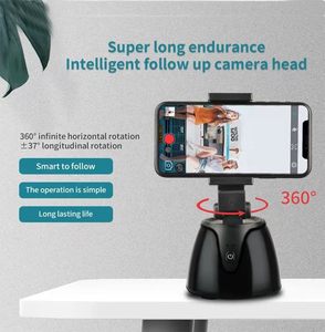 AI360回転スマートシューティングTikTok自撮り棒電話ホルダー自動顔追跡携帯電話ホルダー