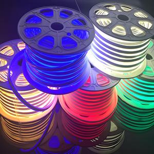 220V 110V 24V 12V 8*16mm 6*12mm Flexibleb Landscape <strong>Led</strong> Neon Lights SMD2835 120led/m IP67 PVC Body Used for Hotel bar Decoration