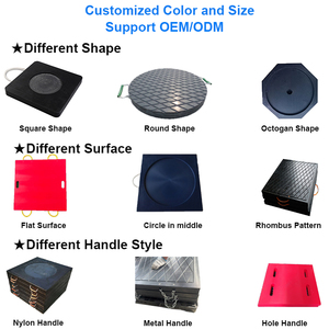 Stable UHMWPE Plastic <strong>Interlocking</strong> Cribbing <strong>Blocks</strong> and Base Pads - Product Image 5