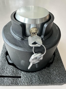 Nâng cấp Nặng 2 5/16 móc nối hình cầu khóa siêu rắn thép dày Trailer lưỡi Khóa Chống Trộm Chống Nghiền - Product Image 3