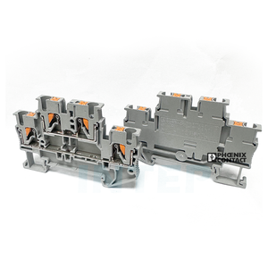 3210567 PTTB 2.5 morsettiera Push-in morsettiera a molla su guida DIN a doppio livello phoenix contact - Product Image 3