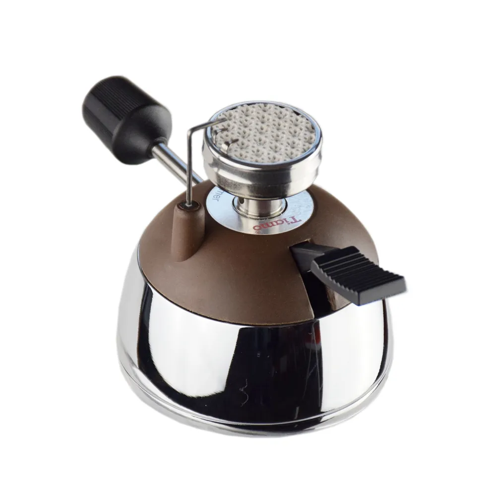 Taşınabilir Mini sifon kahve makinesi bütan gaz sobası ev açık havada kullanım için gaz ocağı