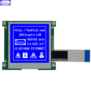 Vendita in fabbrica modulo Display LCD grafico da 3.4 pollici 160*160 160x160 con interfaccia parallela UC1698 per Controller di potenza - Product Image 5