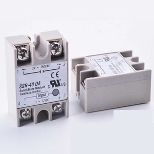Single Phase Solid State <strong>Relay</strong> SSR-40DA SSR-25DA SSR-10DA DC to AC 3-32VDC <strong>Input</strong> 24-380VAC <strong>Output</strong> Solid State <strong>Relay</strong> - Product Image 1