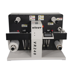 Vr240 לגלגל תווית למות חיתוך מכונת חיתוך דיגיטלית תווית נייר למות חתוך מכונת חיתוך ויניל מכונת חיתוך