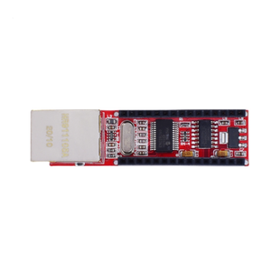 MINI ENC28J60 Ethernet Shield V1.0 RJ45 Mikrochip HR911105A Webserver-Modul für Arduino Diy Kit-kompatibles Nano 3.0 V3 CH340G