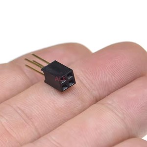 4 PIN doppia fila dritta perno femmina intestazione 2.54MM PITCH PIN lungo 11MM connettore presa 2x2 4 pin 2*2 per arduino PCB