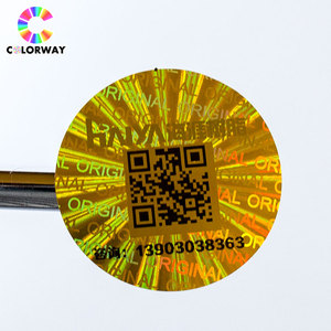 Custom Design QR <strong>Code</strong> Scratch off 3D Authenticity Hologram Stickers With Security <strong>Code</strong> <strong>Verification</strong> System - Product Image 5
