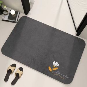 浴室浴缸定制超吸水浴垫快干硅藻石泥印花垫 - Product Image 5