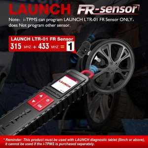 LAUNCH X431 I-TPMSタイヤ空気圧検出器ハンドヘルドX-431 TSGUNセンサーアクティベーター学習プログラミング車診断ツール - Product Image 2