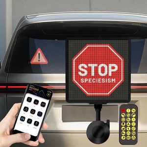 LED-Autoschild Windschutzscheiben-Fernsteuerung für Taxi-Bus programmierbarer LED-Display-Bildschirm Led-Bildschirm im Auto