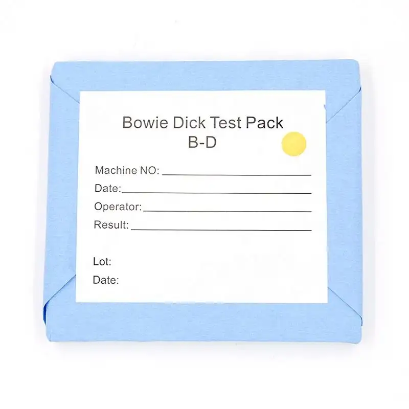 Kwaliteit Testpakket Stoomsterilisator Autoclaaf Tandheelkundige Bowie Dick Test Pack