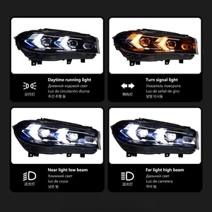 ไฟหน้า X5อัปเกรด F15สำหรับ BMW 2014-2018 X6 X5หลอดไฟ LED หัวโปรเจคเตอร์สัญญาณไดนามิก DRL ไฟด้านหน้าเลนส์ดัดแปลงติดตั้ง - Product Image 3