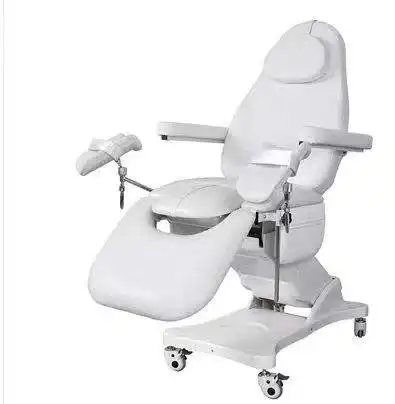 Vendita calda di due colori ginecologica visita idraulica sedie ospedale elettrico ostetrico tavolo di consegna letto per la clinica