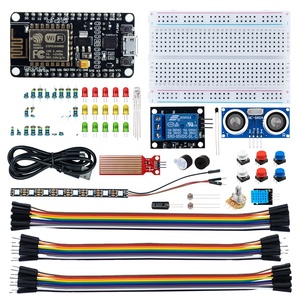 Arduino için IoT Breadboard WiFi sensör modülü kiti için LAFVIN Wifi ESP8266 geliştirme kurulu başlangıç kiti