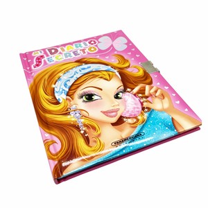 Trẻ em tùy chỉnh Bìa Cứng in ấn Debossed Logo Tạp Chí máy tính xách tay Nhật ký với khóa - Product Image 3