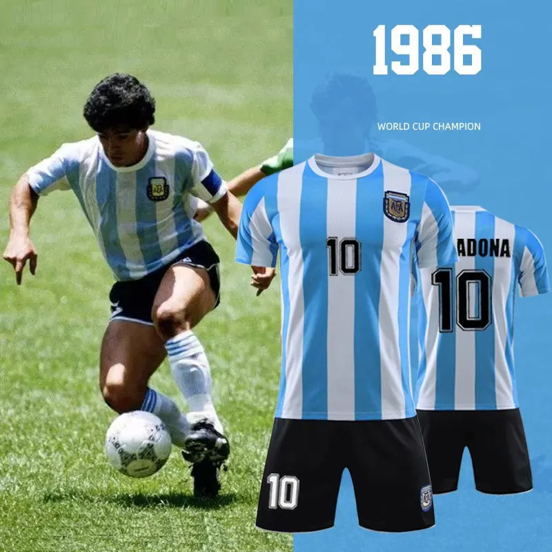 Napoli-camiseta de fútbol Retro conmemorativa, Maradona, para recuerdos