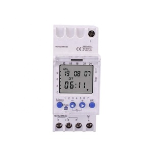 THC-811 Conversational Programmable Timer 2Channel Changeover Contacts Digital Timer Switch mit Battery 16A 220V 110V - Product Image 1