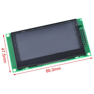Echtes OLED-Display 2,7-Zoll-OLED-Anzeigemodul Auflösung 128*64P SSD1322 16-poliges SPI PM-Material SPI 16