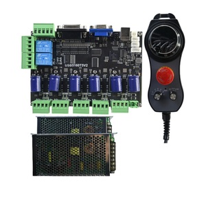 Vollständiges CNC-Kit Integrierter Schrittmotorregler Mach3 USB-Bewegungskontroller-Board mit MPG-Handrad-Schaltstromversorgung - Product Image 2