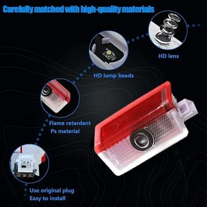Upgraded 3D Ghost Shadow LED Logo <strong>Light</strong> for Car Doors Courtesy Welcome Projector for Mercedes B C E M <strong>GL</strong> GLA <strong>Light</strong> Accessories - Product Image 3