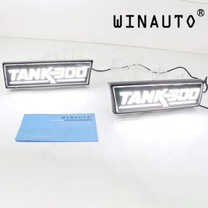 Büyük duvar tankı için WINAUTO LED araba çamurluk ışıkları 300 2021 değişiklik gündüz çalışan ışık DRL oto parçası 12V - Product Image 4