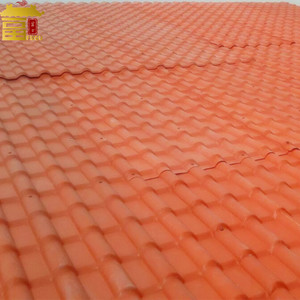 Anti-korozyon saçak fayans tipi ASA kaplı sentetik reçine malzeme APVC kiremit 880-1050mm - Product Image 6