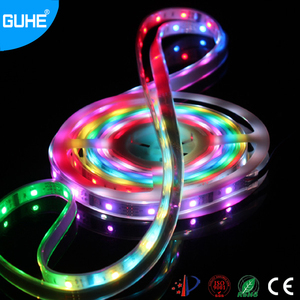 Модифицируемая RGB-лента ws2812b 5 в ws2812 Пиксельная Светодиодная лента Wi-Fi светодиодный контроллер Smart Led 5050 RGB светодиодная лента для украшения