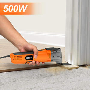 500W <strong>Oscillating</strong> Multitool Kit with 5&deg;Oscillation Angle 6 Variable Speed 31pcs Saw Accessories Auxiliary Handle and Carrying Bag - Product Image 3