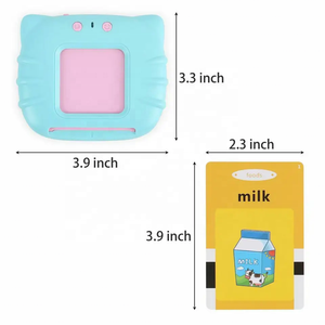 <strong>Learning</strong> Arabic English French Spanish <strong>Language</strong> Educational Toys <strong>Learning</strong> Machine Talking Flash Card - Product Image 4
