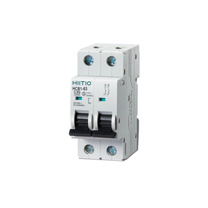 HIITIO minyatür devre kesici 6A 10A 16A 20A 25A 32A 40A 50A 63A DC MCB 1P/2P/3P/4P devre kesici - Product Image 2