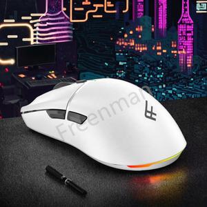 Paw3395 Sensor 26000Dpi Tri-Mode Ultra Lichtgewicht Ergonomische Oplaadbare Rgb Backlit Programmeerbare 2.4Ghz Draadloze Gaming Muis - Product Image 3