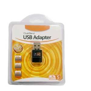 600Mbps desktop Dual-band scheda di rete wireless 5G scheda di rete wireless USB computer esterno WiFi 5 ricevitore pcie scheda di rete - Product Image 5