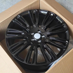 Vành bánh xe màu đen 5x108 5x120 20 21 22 inch 6061-T6 giả mạo Nhôm Xe khách bánh xe cho phạm vi Rover Land Rover TOYOTA runx - Product Image 4
