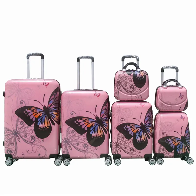 2023 Hotest tasarım moda bagaj toptan bavul seyahat arabası çanta seti çin bagaj fabrikası