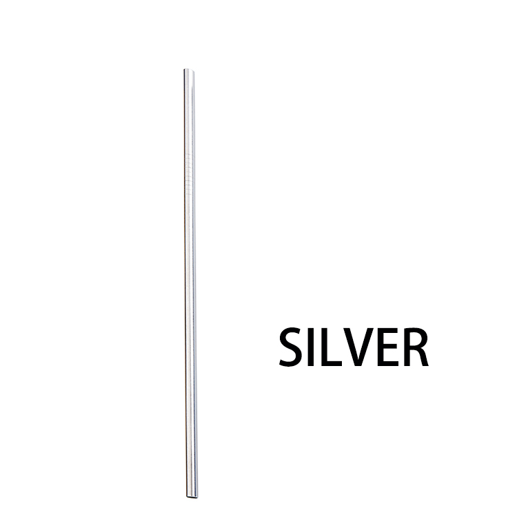 215*6 straight silver straw