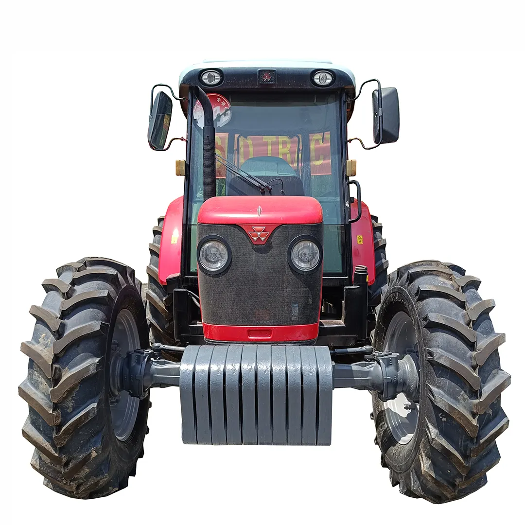 100HP 4WD Tracteur agricole d'occasion Massey Ferguson MF1004