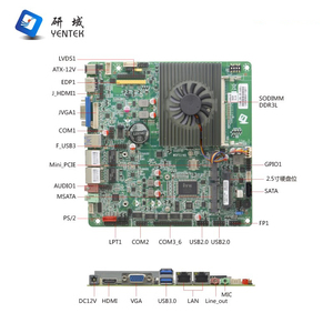 Mini Itx Intel I3 I5 I7 4th Gen scheda madre CPU DDR3 HD VGA LVDS Dual LAN 6 RS232 COM SIM GPIO WIFI 4G scheda madre industriale - Product Image 2