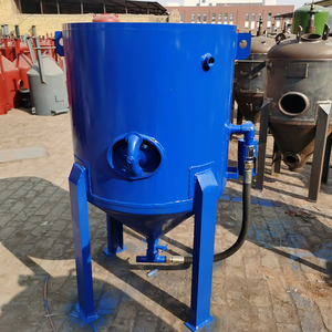 Pas kaldırmak yüksek basınçlı ıslak mobil kumlama Pot manuel kumlama makinesi tankı kuru ıslak kumlama tozsuz parlatma - Product Image 5