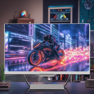 เดสก์ท็อปพีซี Win11สีขาวทั้งหมดในหนึ่งเดียวชุดคอมพิวเตอร์แบบ all-in-One สำหรับธุรกิจทั้งหมดในหนึ่งชิ้นพร้อมส่งพีซีการตั้งค่าการเล่นเกม All In-One - Product Image 3