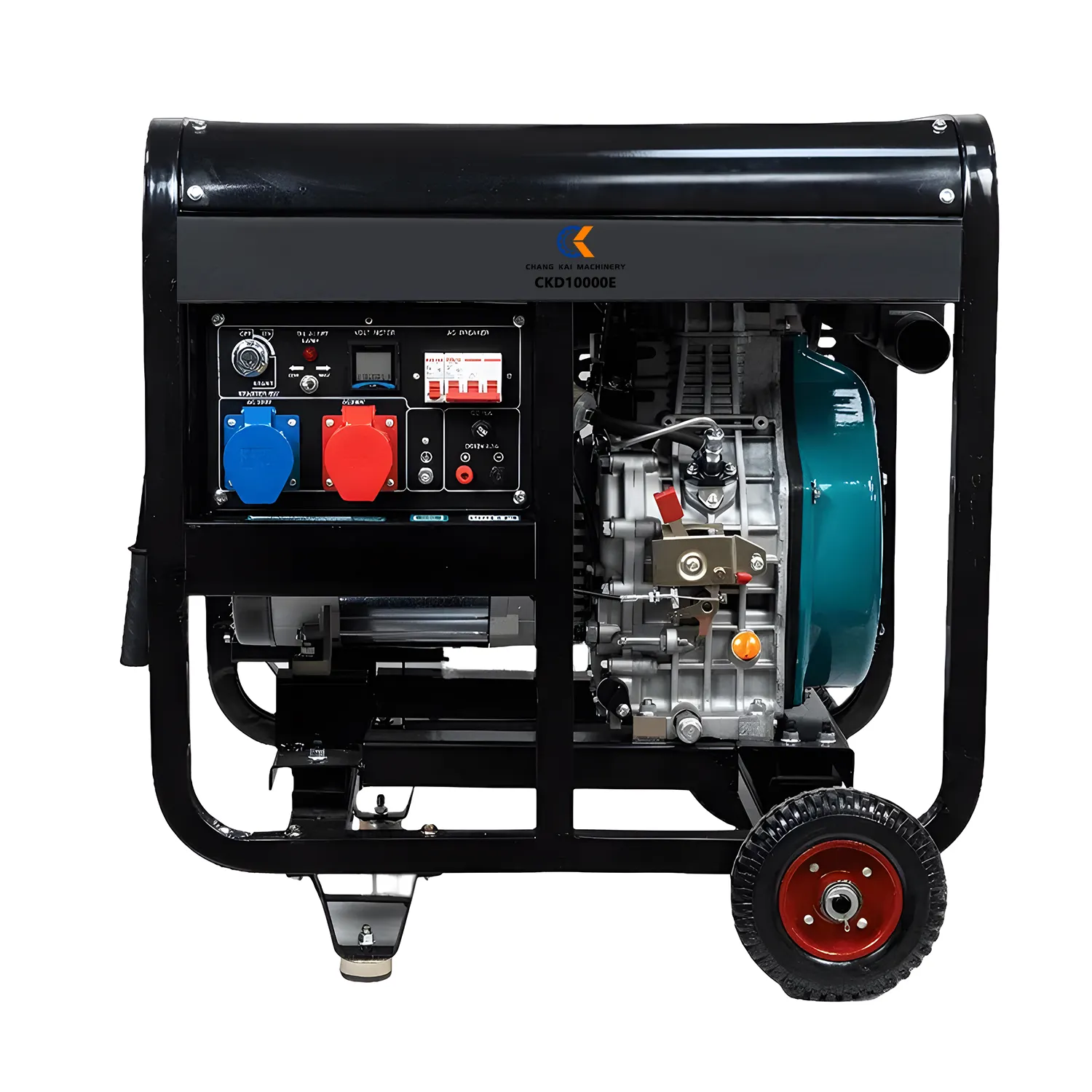 Schlussverkauf 8 kW - 8,8 kW CKD10000E3 elektrostarter langlebiger und langlebiger Dieselgenerator