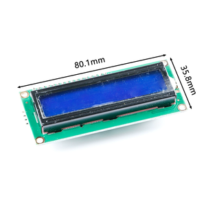 Stock LCD1602A schermo blu IIC/I2C con modulo LCD 1602 LCD1602 - Product Image 4