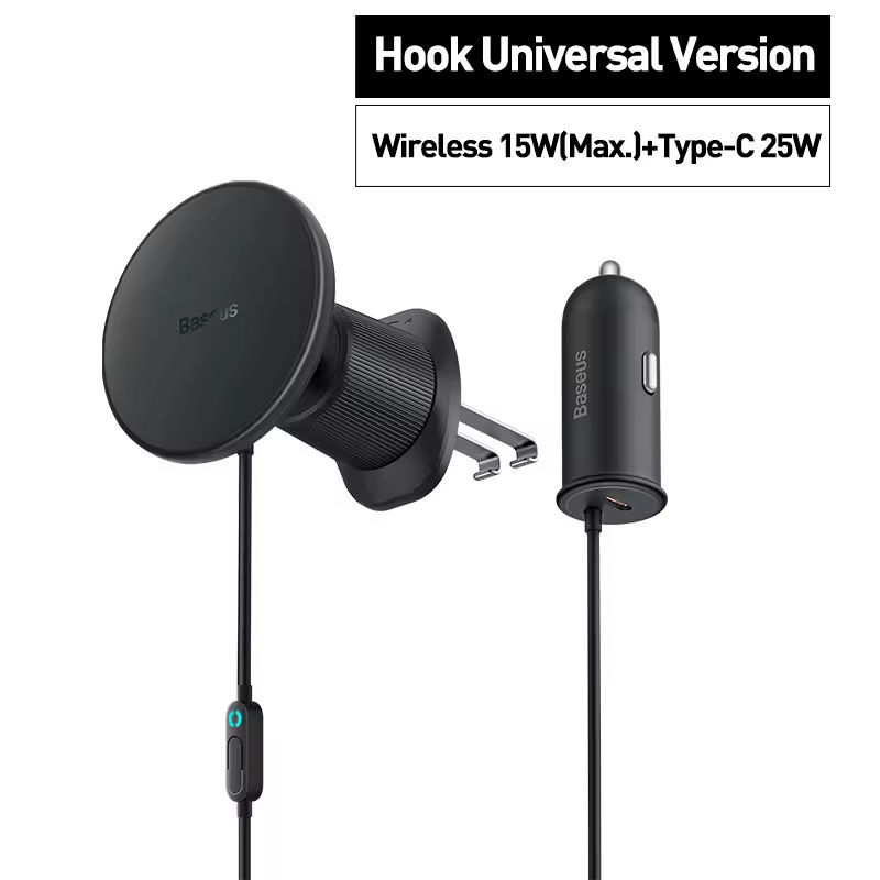 Black charger USB C 25W